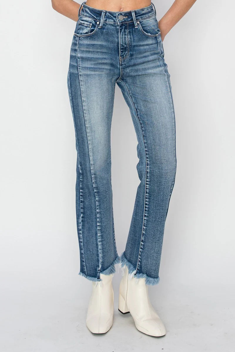 Sila Distressed Hem Jean