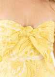 Kaia Bow Front Mini Dress