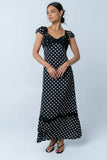 Marianna Polka Dot Maxi Dress