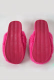Wine Lover Fuzzy Slippers