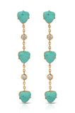 Turquoise Solstice Dangle Earrings