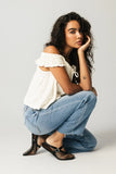 Theo Cropped Wide Leg Jeans FINAL SALE