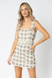Freida Plaid Tank Dress