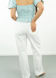 Nora Mid Rise Barrel Jeans