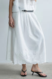 Chloe Embroidered Maxi Skirt