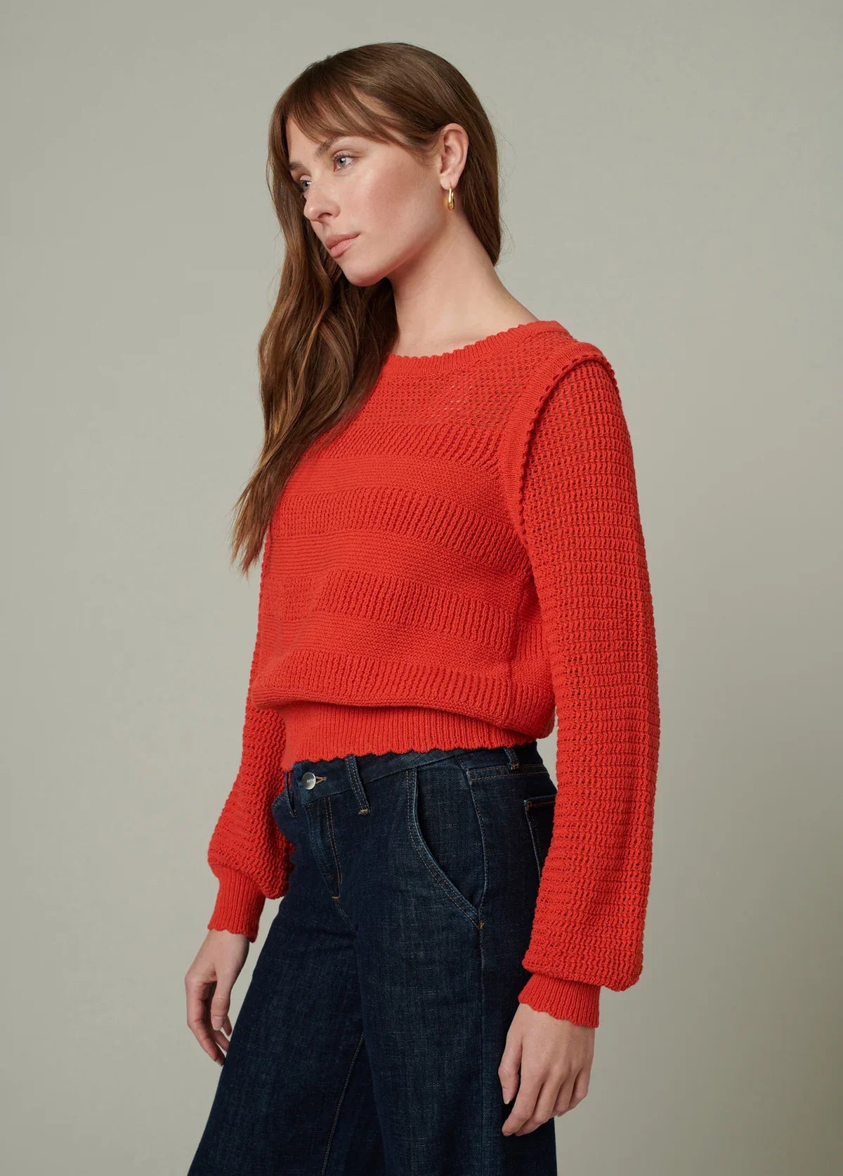 Joes Jeans Elyse Crochet Sweater
