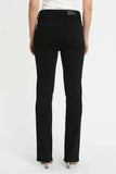 Teagan High Rise Vented Straight Jean