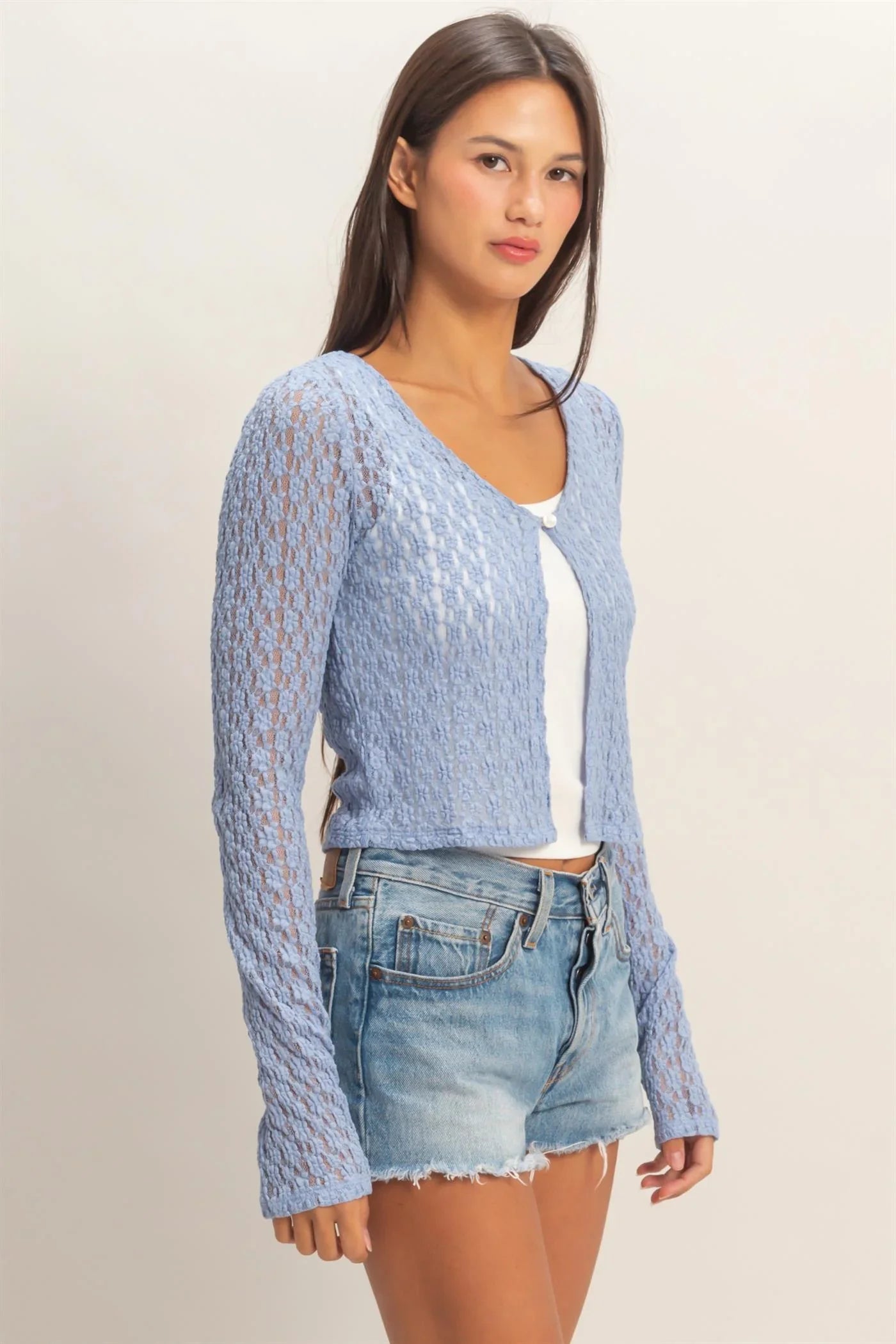 Juliette Sheer Lace Top