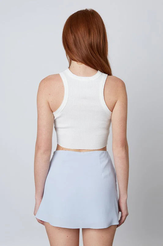 Varello Ruching Mini Skort