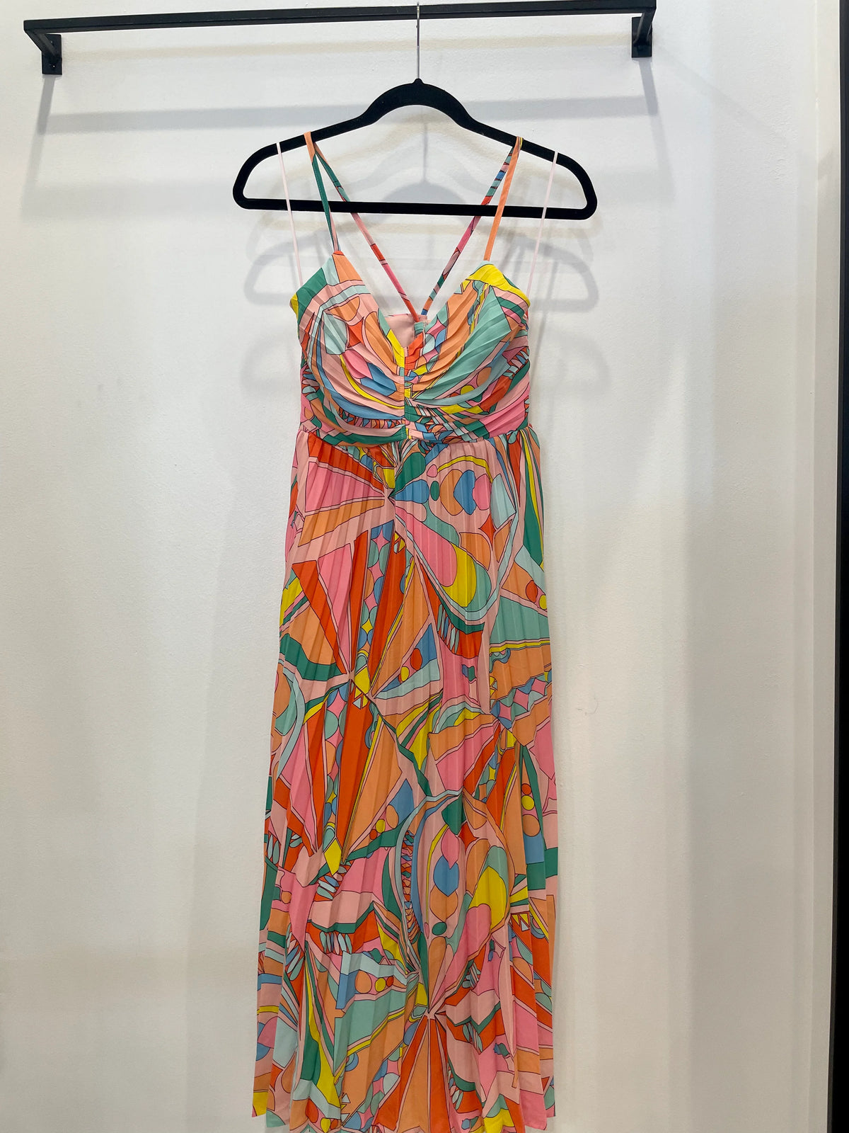 Janis Midi Pleated Dress