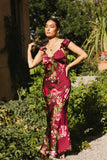 Jesse Satin Maxi Dress