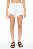 The Nova Distressed Short in Pearl