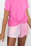 DIP DYE waffle short
