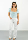 Nora Mid Rise Barrel Jeans