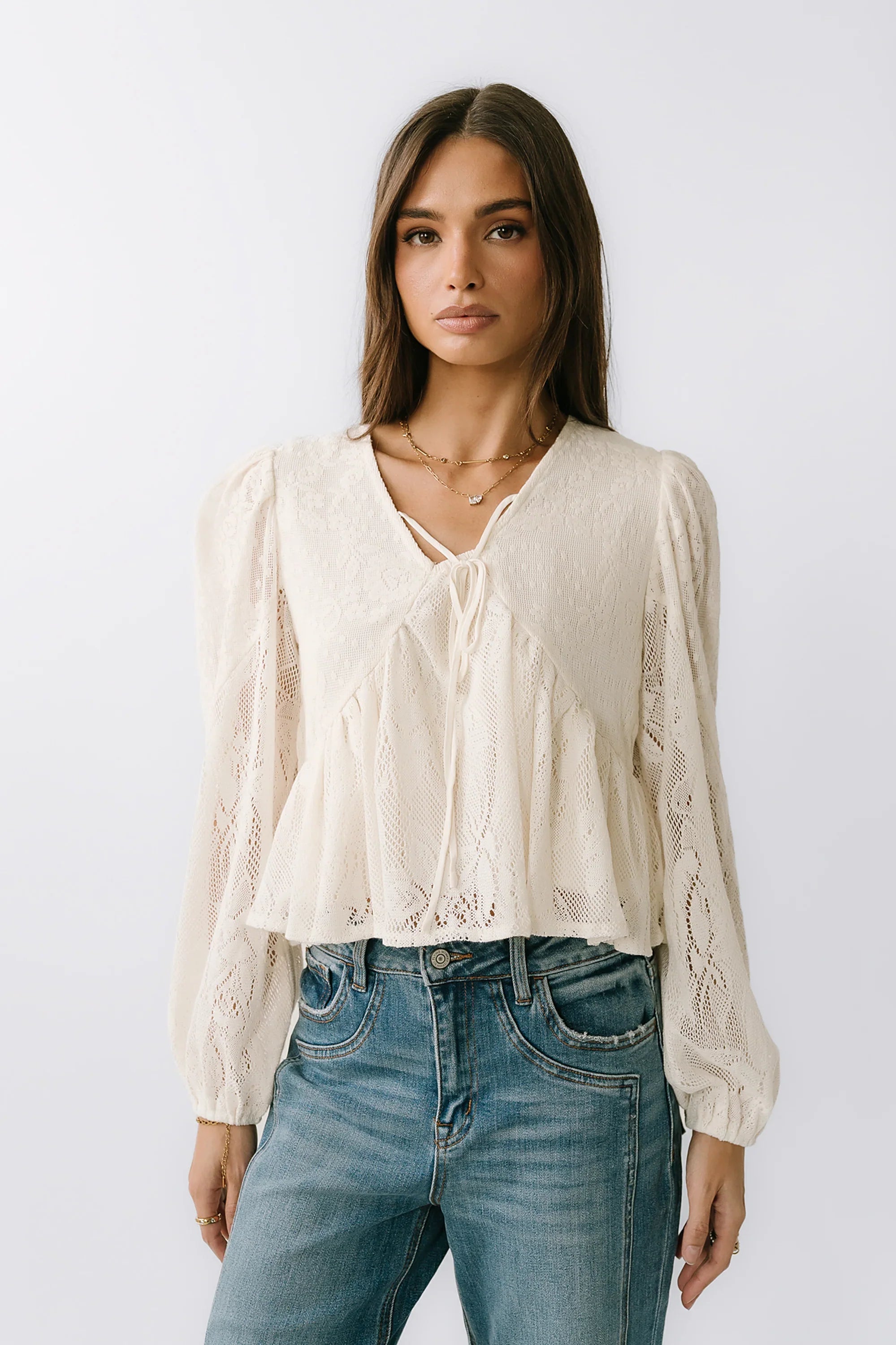 Tommy Lace Top