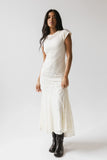 Kameron Lace Maxi Dress in Cream