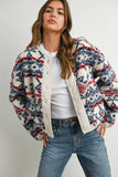Cora Fleece Long Sleeve Jacket
