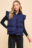 Tanya Ruffle Vest
