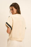 Polly Bold Contrast Top
