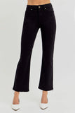 The Florence Crop Black