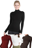 Kylie Seamless Mockneck Top