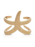 Starfish Hug Cuff Bracelet