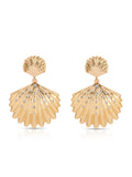 Sun drenched Shell Earrings
