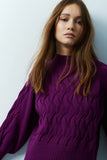 Lemon Cable Sweater