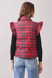 Rosalyn Plaid Vest