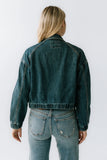 Rosette Denim Jacket