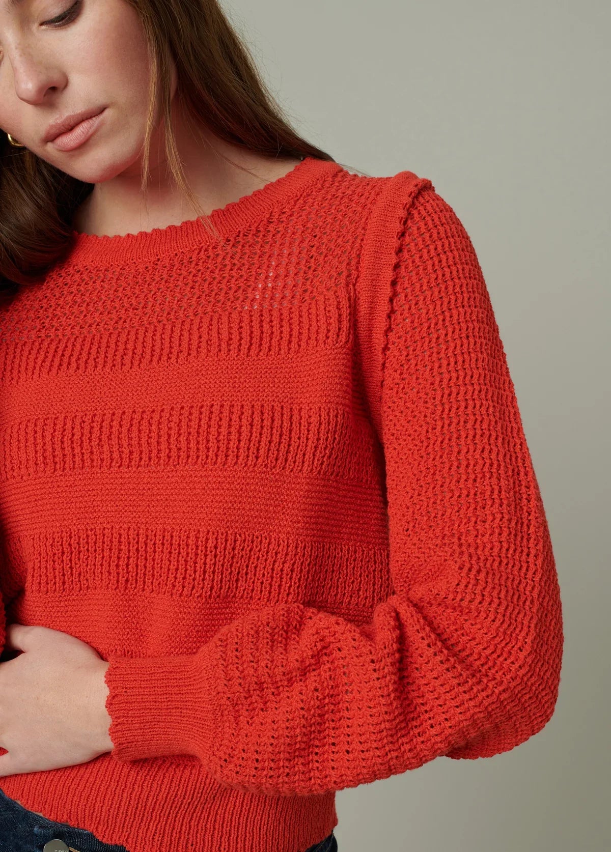Joes Jeans Elyse Crochet Sweater