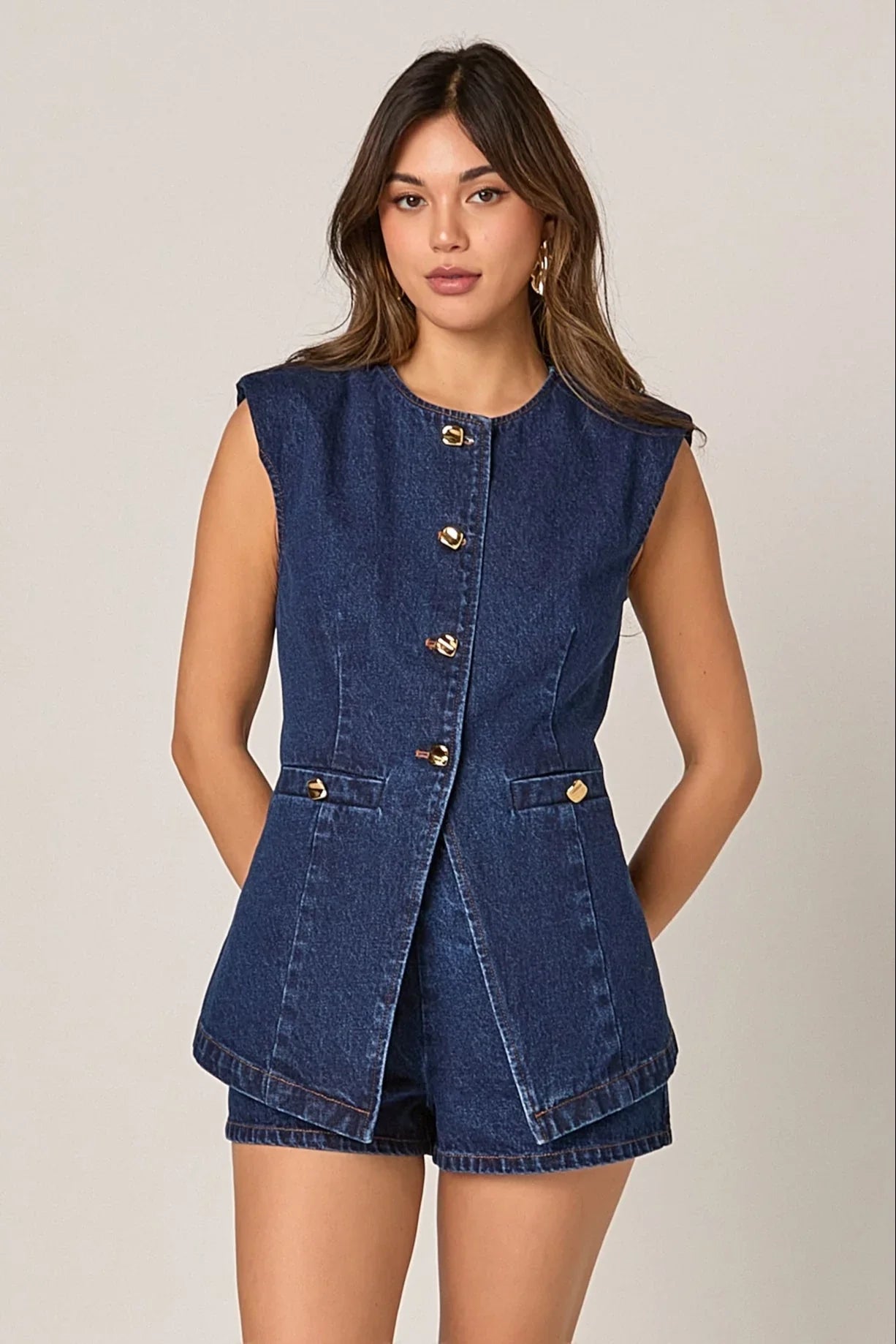 Dylan Denim Vest