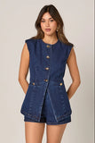Dylan Denim Vest