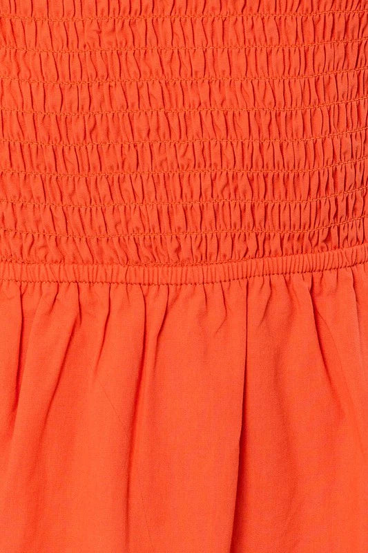 Taryn Smocked Skater Dress