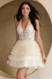 Willa Mini Dress Short Tulle Halter Dress